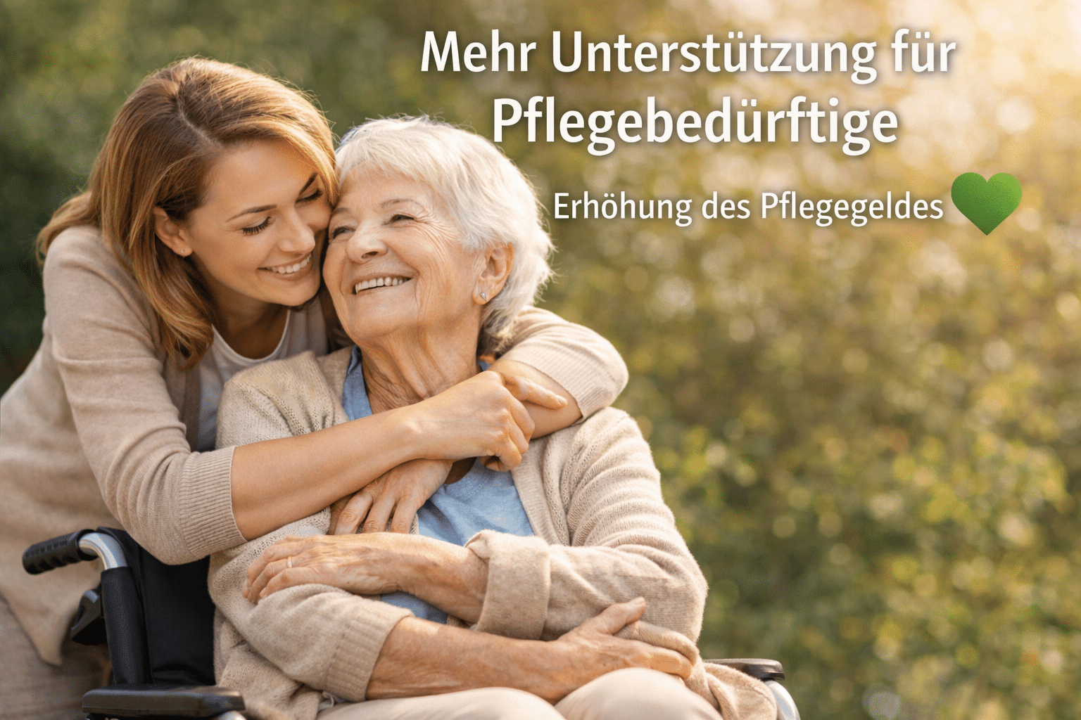 Pflegegeld Erhöhung 2026